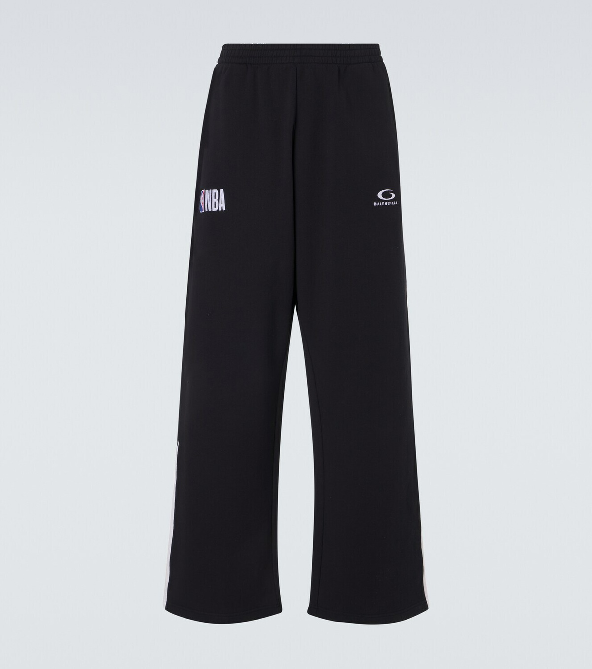 Balenciaga x NBA logo cotton fleece sweatpants