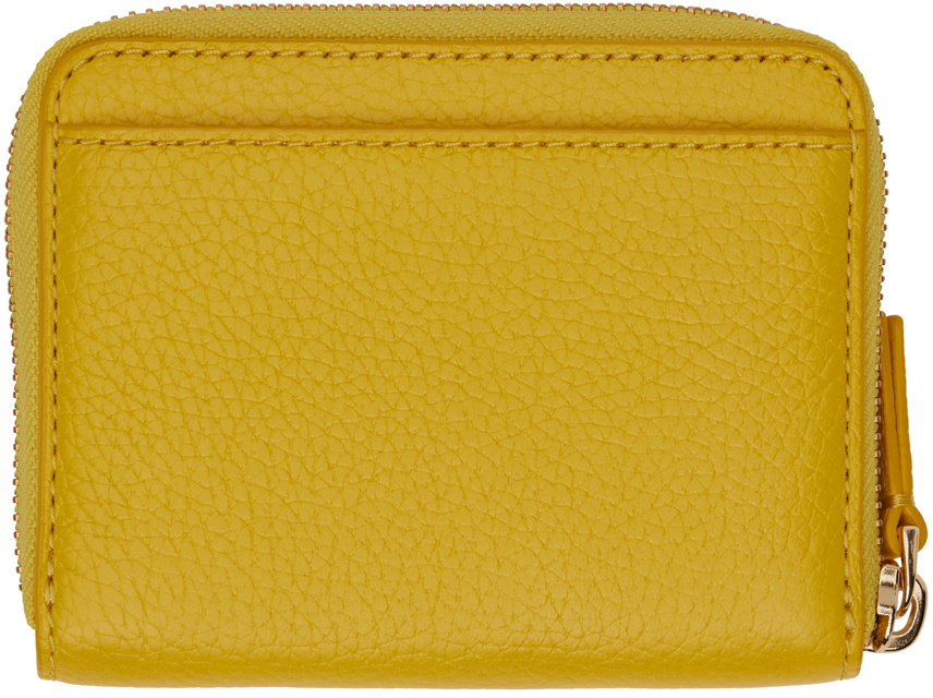 Marc Jacobs Yellow Zip Around Wallet Marc Jacobs