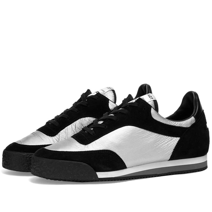Photo: Comme des Garcons SHIRT x Spalwart Silver Pitch Sneaker