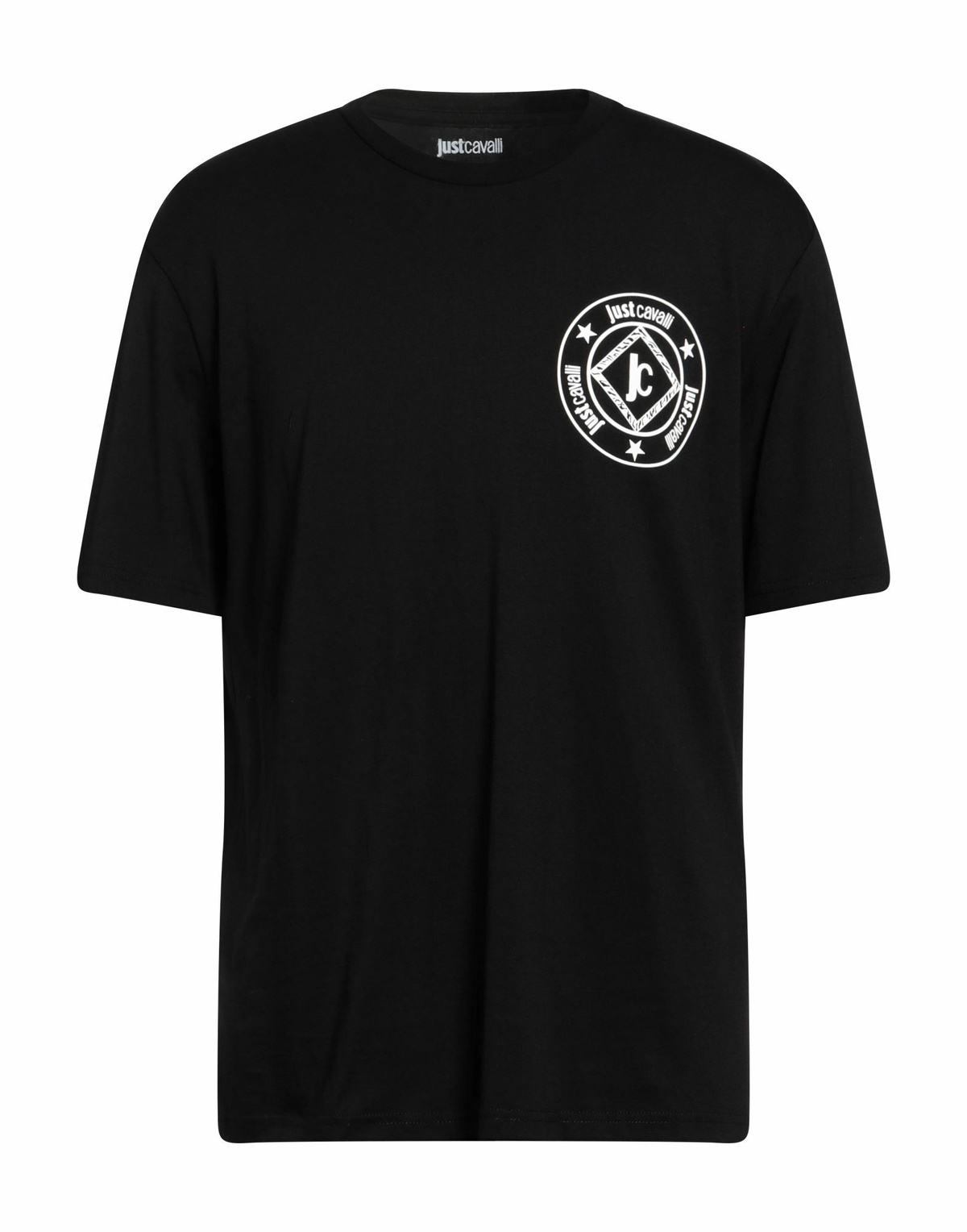 Just Cavalli Mens T-shirt in Black