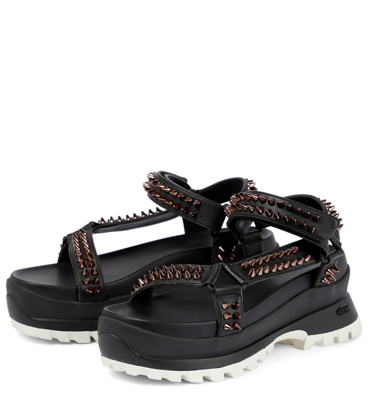 【送料&関税込】Stella McCartney Trace Sandals Stella McCartney - Trace embellished platform sandals Stella