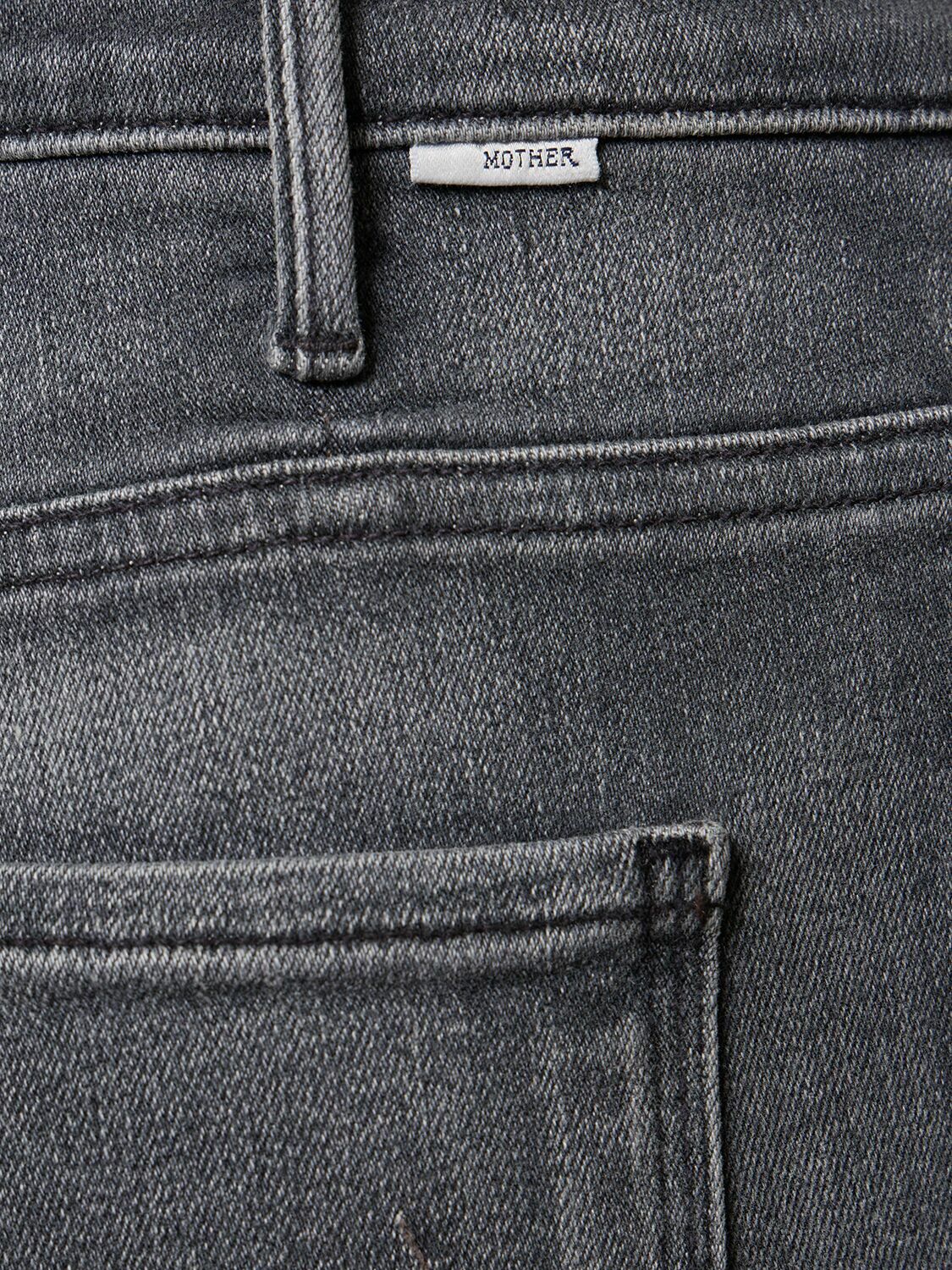 MOTHER - The Hustler Ankle Fray Mid Rise Jeans Mother