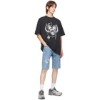 VETEMENTS Black Motorhead Edition Big Skull T-Shirt
