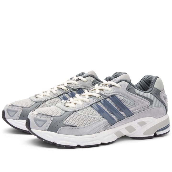 Photo: Adidas Men's Response CL Sneakers in Grey/Crystal White