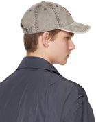 AARON ESH Gray Embroidered Cap