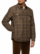 MC2 Saint Barth Technic Fabric Overshirt Chalet With Prince Of Wales Print
