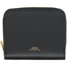 A.P.C. Black Chelsea Zip Wallet