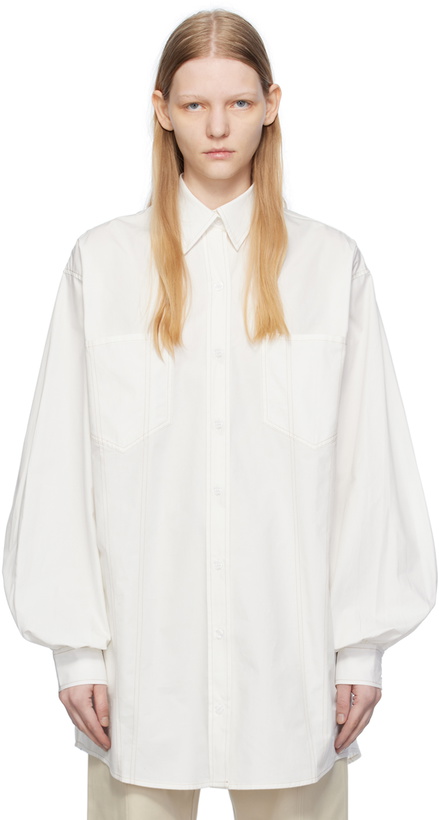 Photo: Elleme White Oversized Shirt