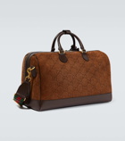 Gucci GG leather duffel bag