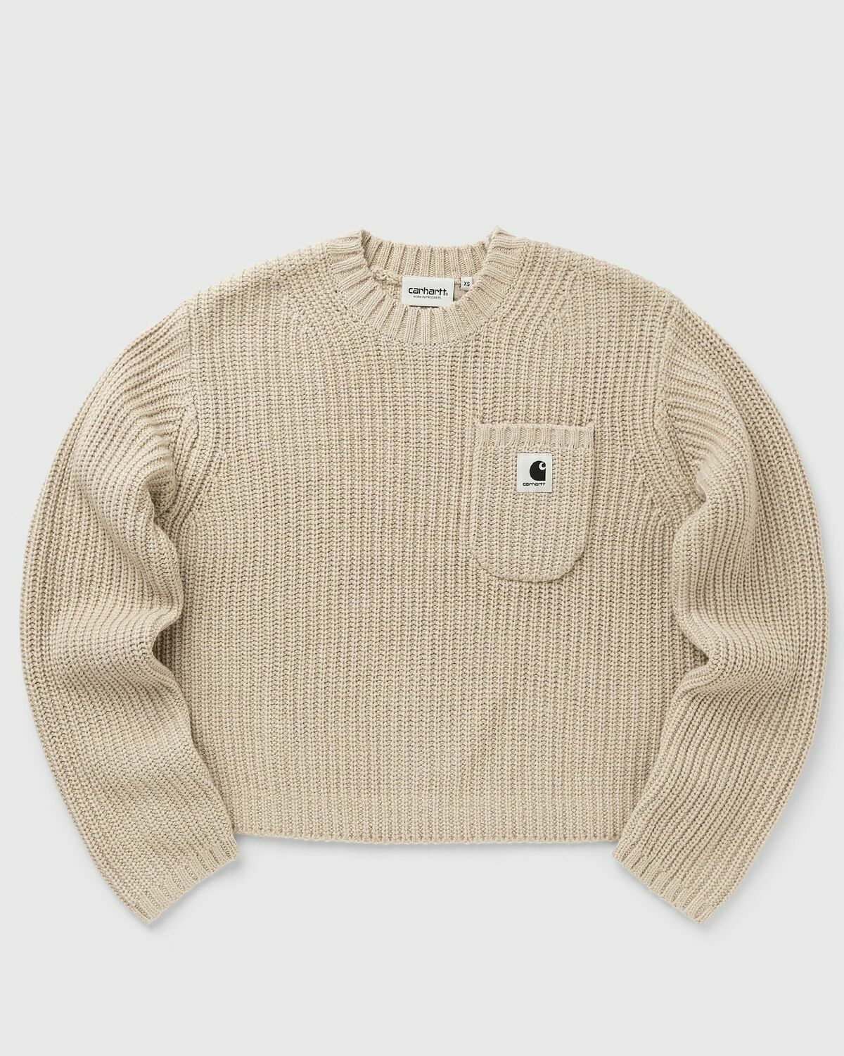Carhartt WIP Mira Sweater Beige Womens Pullover