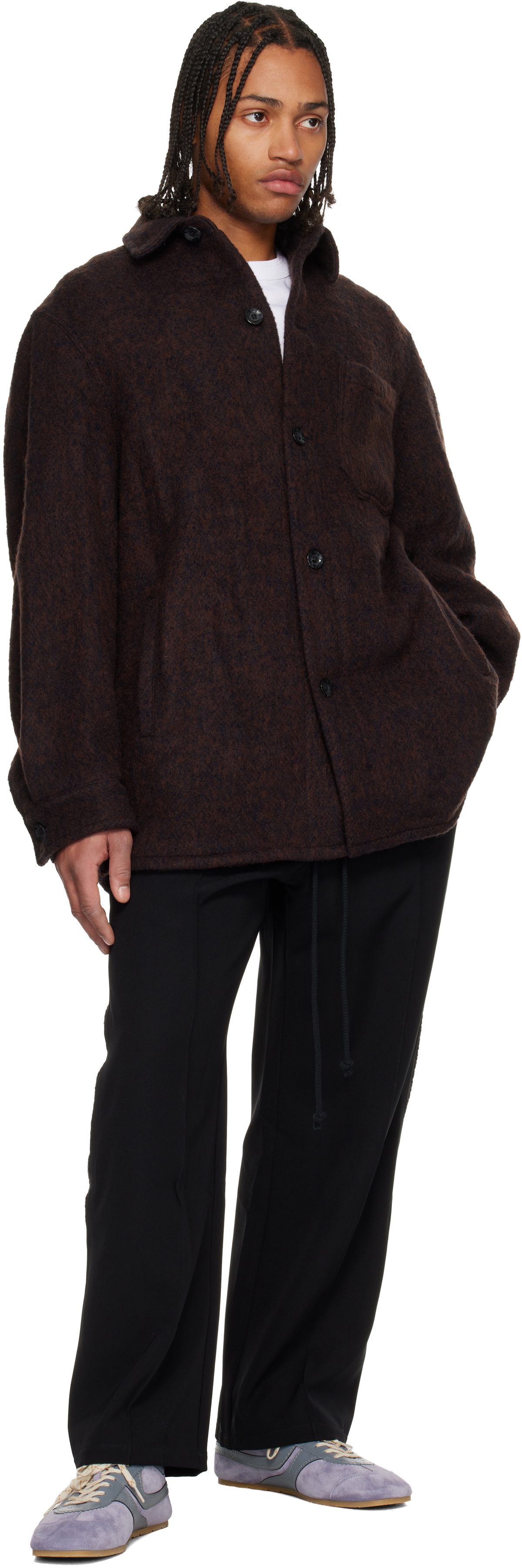 Song for the Mute Burgundy Painter's Jacket