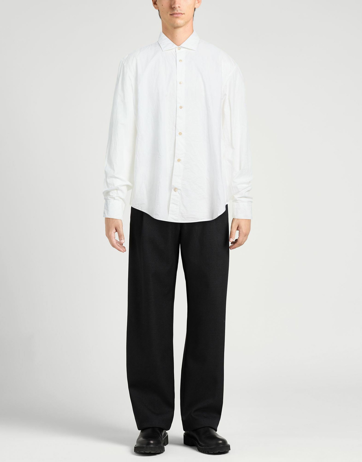 Eleventy Mens Shirt in White