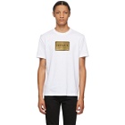Versace White Address Plate Taylor T-Shirt