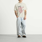 Napapijri Men's x Martine Rose T-Shirt in White Heron