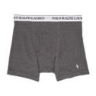 Polo Ralph Lauren Three-Pack Grey Boxer Briefs