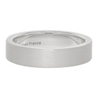 Le Gramme Silver Brushed Le 7 Grammes Ribbon Ring