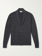 John Smedley - Rockford Shawl-Collar Recycled-Cashmere and Merino Wool-Blend Cardigan - Gray