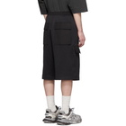 Juun.J Black Sweat Shorts