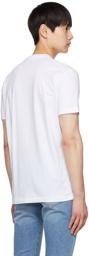 Dsquared2 White Print T-Shirt