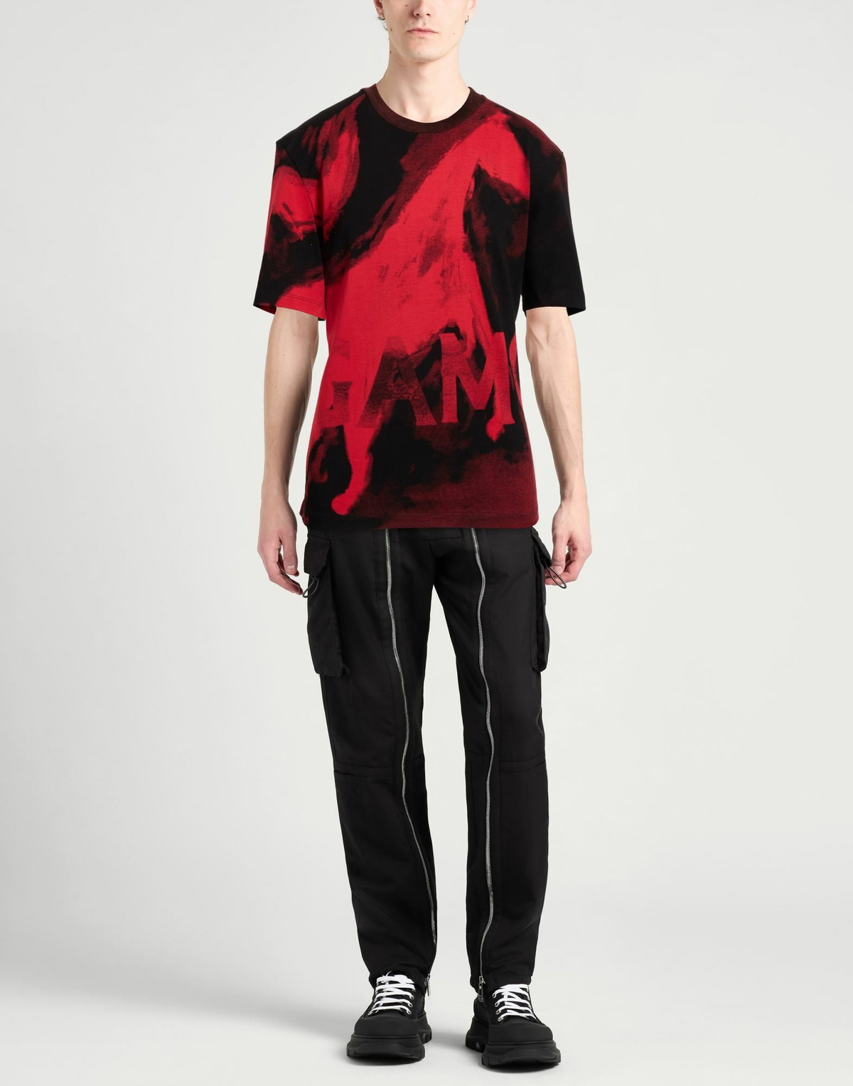 Ferragamo Mens T-shirt in Red