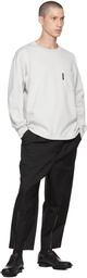 Comme des Garçons Homme Gray Pocket Sweatshirt