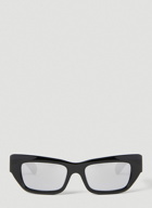 Gucci - Rectangular Sunglasses in Black