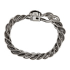 Emanuele Bicocchi Silver Plated Chain Bracelet