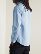 NN07 - Arne Button-Down Collar Cotton Shirt - Blue