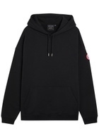 Canada Goose Hooded Cotton Sweatshirt Black