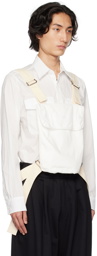 Dries Van Noten White Utility Shirt