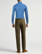 Fedeli Mens Shirt Slate in Blue