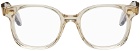 Cutler and Gross Beige 9990 Glasses