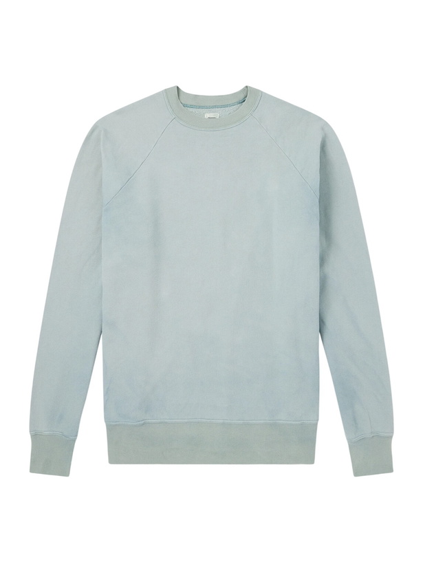 Photo: A.PRESSE - Cotton-Jersey Sweatshirt - Green