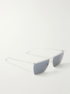 Oliver Peoples - Jil Sander Aviator-Style Gold-Tone Sunglasses