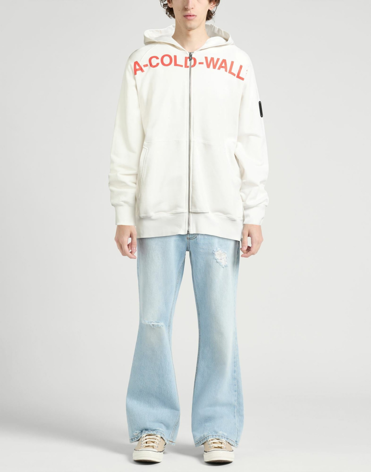 A-cold-wall* Mens Sweatshirt in White
