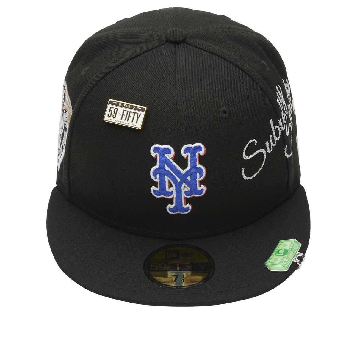 New Era Image New York Mets Subway Series 59Fifty Cap in Black