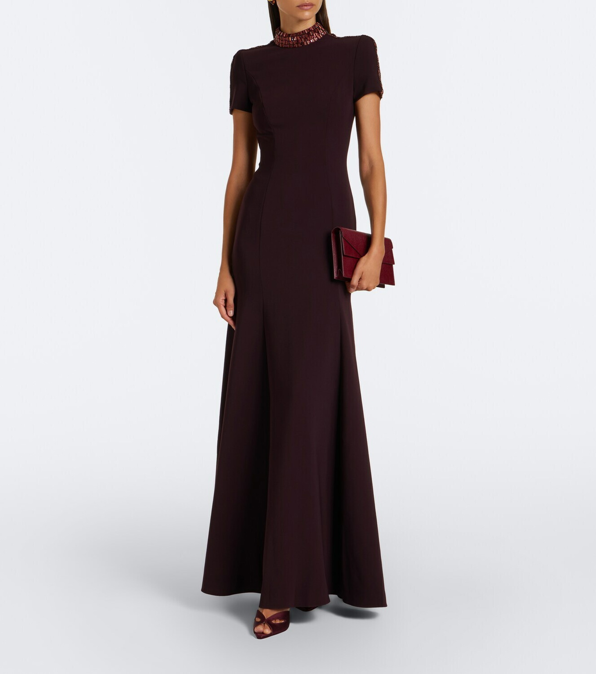Jenny Packham Mesa embellished gown