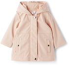 Chloé Baby Pink Hooded Rain Coat