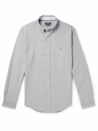 Polo Ralph Lauren - Slim-Fit Button-Down Collar Cotton Oxford Shirt - Gray