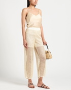 Peserico Womens Pants Cream