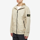 Stone Island Men's Crinkle Reps Hooded Jacket in Dove Grey