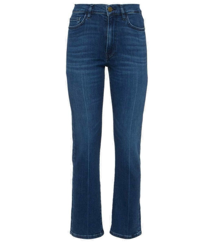 Photo: Frame Le High Straight mid-rise jeans