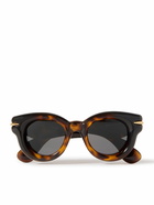 LOEWE - Inflated Round-Frame Tortoiseshell Acetate Sunglasses