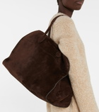 The Row - Soft Margaux 17 suede tote