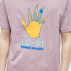 Lo-Fi Men's Fringe Images T-Shirt in Washed Berry