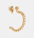 Ondyn Continuum 14kt yellow gold earrings with diamonds