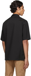 Burberry Black Nylon Short Sleeve Shirt