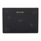 Paul Smith Black Insect Card Holder