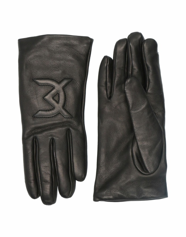 Photo: David Koma Womens Gloves in Black
