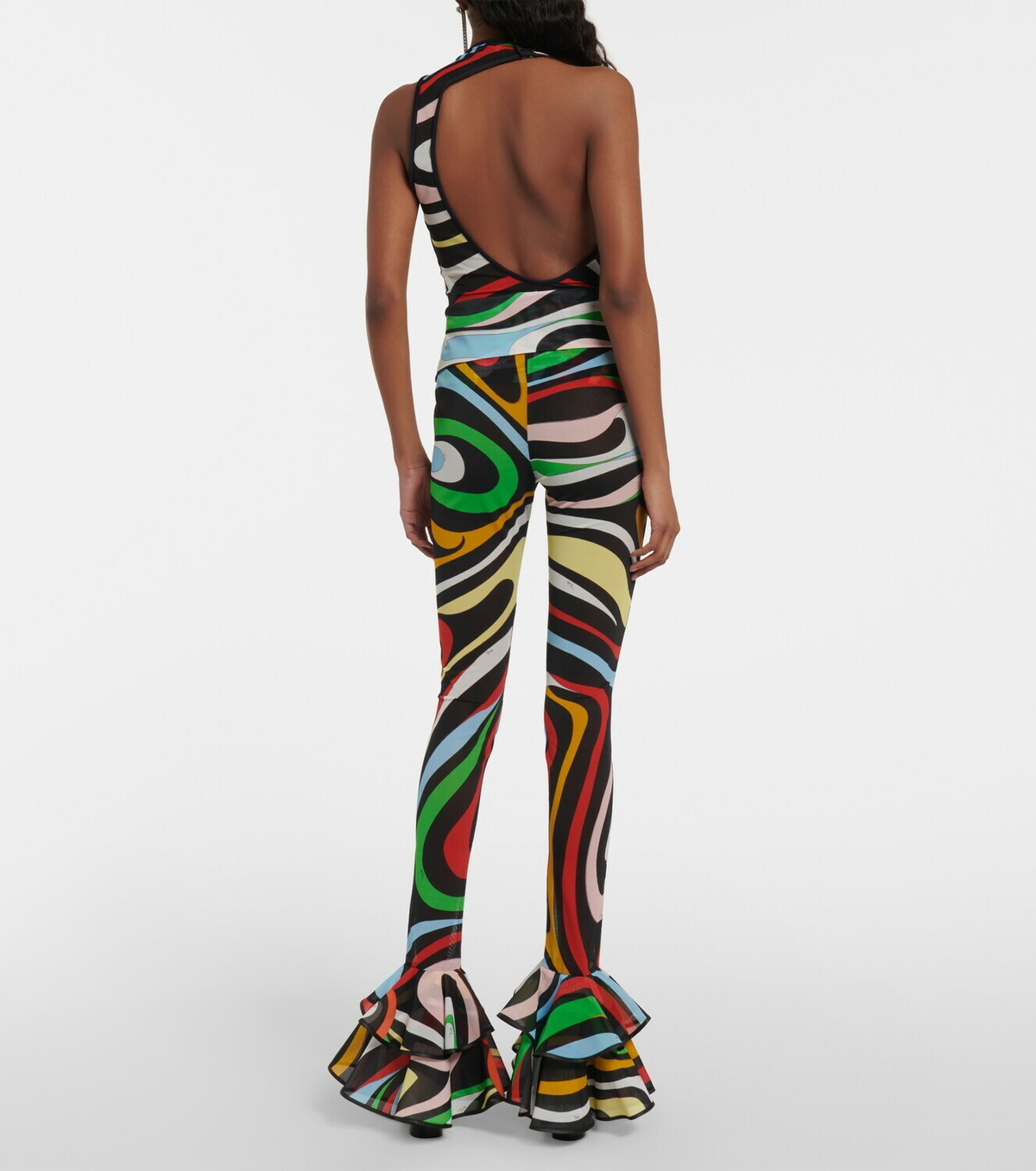 Pucci Giardino high-rise leggings Emilio Pucci